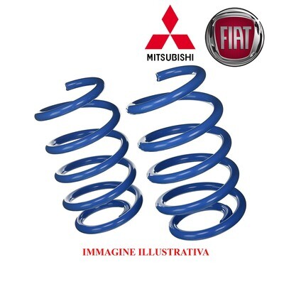 Kit 2 Molle Anteriori Sostitutive Rinforzate da carico FIAT FULLBACK - MITSUBISHI L200