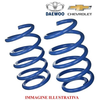 Kit 2 Molle Posteriori Rinforzate Sostitutive da carico CHEVROLET / DAEWOO LACETTI - NUBIRA