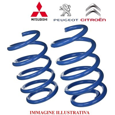 Kit 2 Molle Posteriori Rinforzate Sostitutive da carico CITROEN C-CROSSE - MITSUBISHI OUTLANDER - PEUGEOT 4007