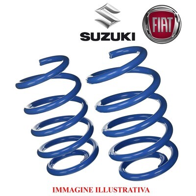 Kit 2 Molle Posteriori Sostitutive Rinforzate da carico FIAT SEDICI - SUZUKI SX4 dal 04/2006 al 09/2013