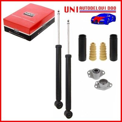 2 Ammortizzatori posteriori Rinforzati AUDI A3 (8L1) / SEAT LEON (1M1) / SEAT TOLEDO II (1M2) / SKODA OCTAVIA I (1U2) / VW BORA (1J2) / VW GOLF IV (1J1) da 1996 a 2010