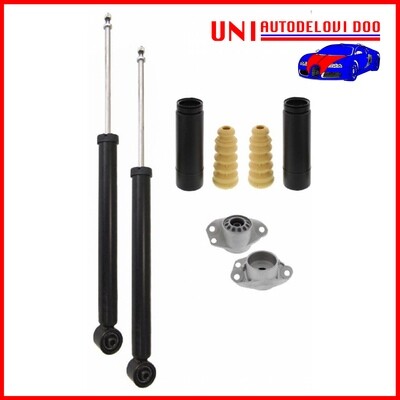2 Ammortizzatori posteriori Normali AUDI A3 (8L1) / SEAT LEON (1M1) / SEAT TOLEDO II (1M2) / SKODA OCTAVIA I (1U2) / VW BORA (1J2) / VW GOLF IV (1J1) da 1996 a 2010
