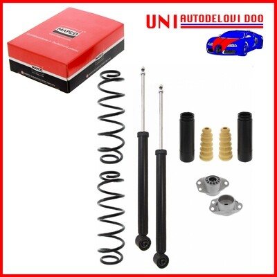 2 Ammortizzatori posteriori Rinforzati AUDI A3 (8L1) / VW GOLF IV (1J1) da 1996 a 2005