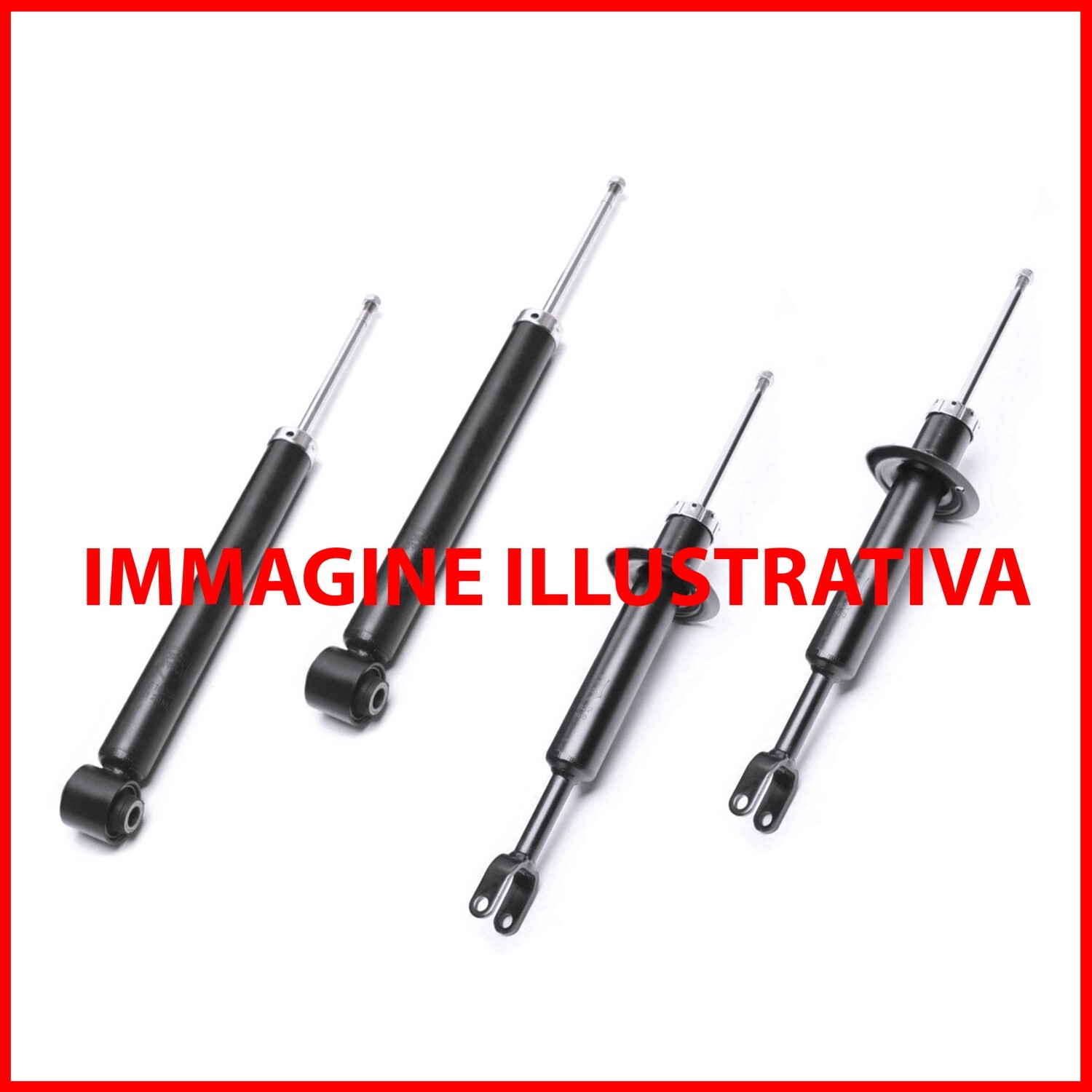 4 Ammortizzatori Rinforzati Alfa Audi  BMW Fiat