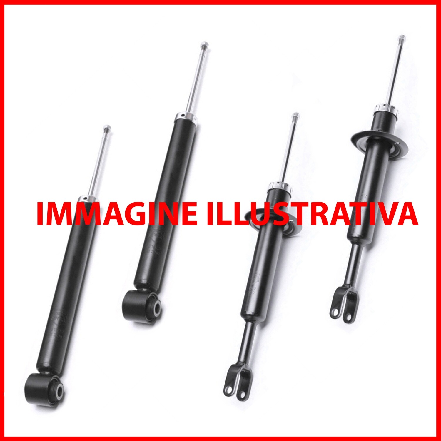 4 Ammortizzatori Rinforzati Citroen Fiat Ford Mercedes