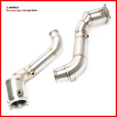 Downpipe in acciaio Citroen Mini Mc Laren Nissan