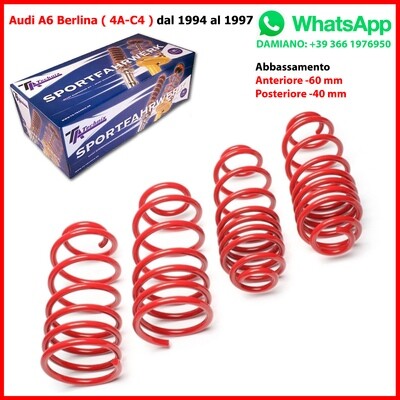 4 Molle Sportive Audi A6 Quattro Berlina + Avant 4B