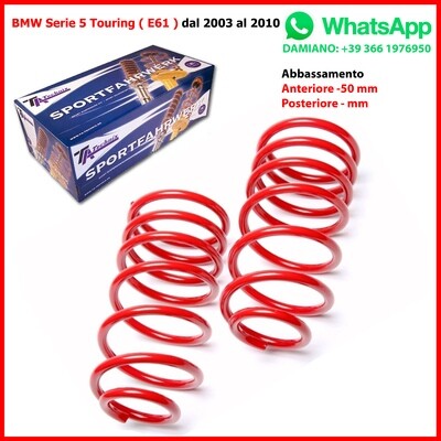 4 Molle Sportive BMW Serie 5 Touring E61 E34