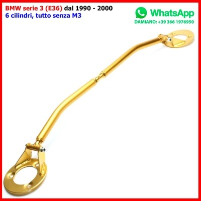 Barra Duomi Anteriore BMW serie 3 (E36) dal 1990 - 2000 Barra Duomi Anteriore BMW serie 3 (E36) dal 1990 - 2000