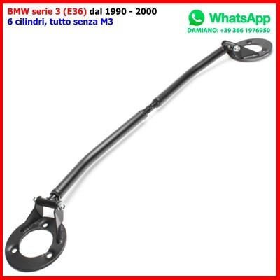 Barra Duomi Anteriore BMW serie 3 (E36) dal 1990 - 2000 Barra Duomi Anteriore BMW serie 3 (E36) dal 1990 - 2000