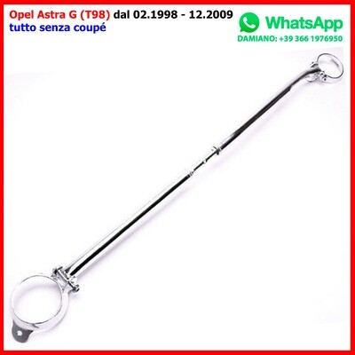 Barra Duomi Anteriore Opel Astra G (T98) dal 02.1998 - 12.2009 Barra Duomi Anteriore Opel Astra G (T98) dal 02.1998 - 12.2009