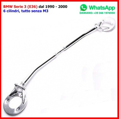 Barra Duomi Anteriore BMW Serie 3 (E36) dal 1990 - 2000 Barra Duomi Anteriore BMW Serie 3 (E36) dal 1990 - 2000