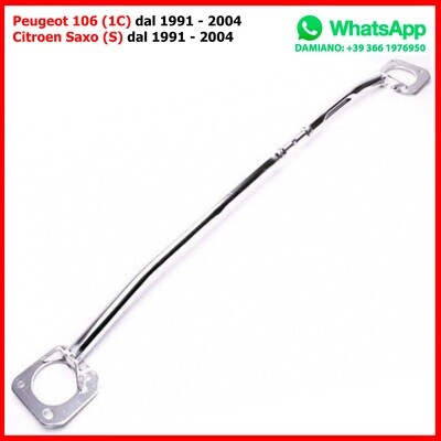 Barra Duomi Anteriore Peugeot 106 (1C) Citroen Saxo (S) dal 1991 - 2004