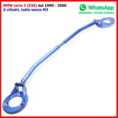 Barra Duomi Anteriore BMW serie 3 (E36) dal 1990 - 2000 Barra Duomi Anteriore BMW serie 3 (E36) dal 1990 - 2000