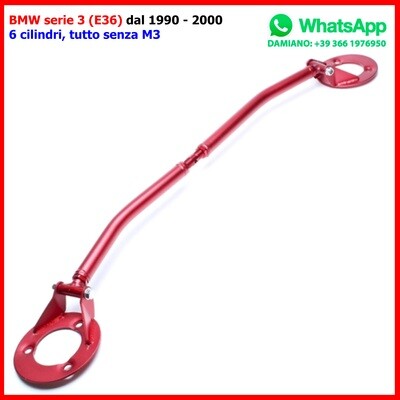 Barra Duomi Anteriore BMW serie 3 (E36) dal 1990 - 2000 Barra Duomi Anteriore BMW serie 3 (E36) dal 1990 - 2000