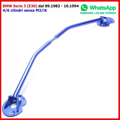 Barra Duomi Anteriore BMW Serie 3 (E30) dal 09.1982 - 10.1994 Barra Duomi Anteriore BMW Serie 3 (E30) dal 09.1982 - 10.1994