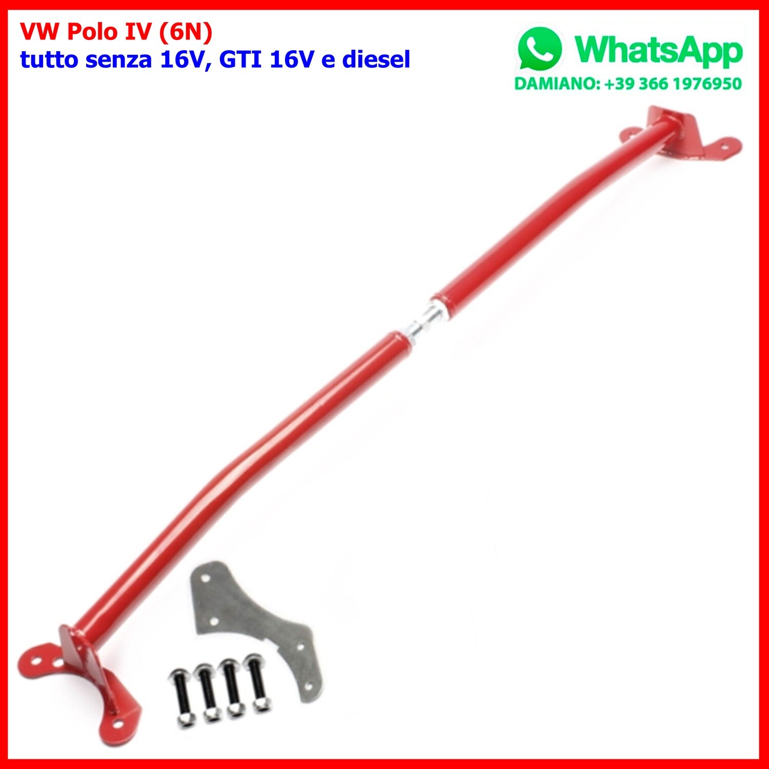 Barra Duomi Anteriore VW Polo IV (6N)