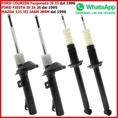 4 Ammortizzatori Rinforzati FORD FOCUS DAW DBW