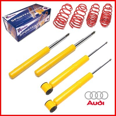 Sportski set 4 amortizera + federi Audi 100 + 200 Limuzina + Avant ( 43 ) od 1988 do 1990