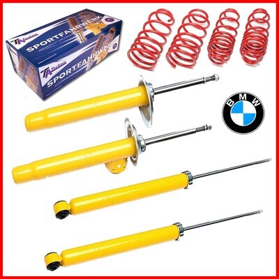 4 Sportska Amortizera + federi BMW Serija 3 E46 346L 346C 346R od 1998