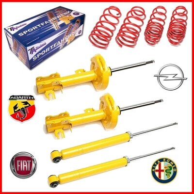 4 Sportska Amortizera + federi Fiat Abarth Evo 199 od 2007