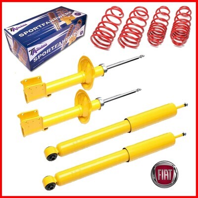 4 Sportska Amortizera + opruge Fiat Uno 146A od 1983 do 1995