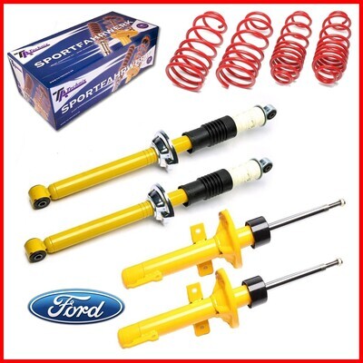 Sportski set 4 amortizera + federi Ford Fiesta III GFJ od 1989 do 1993