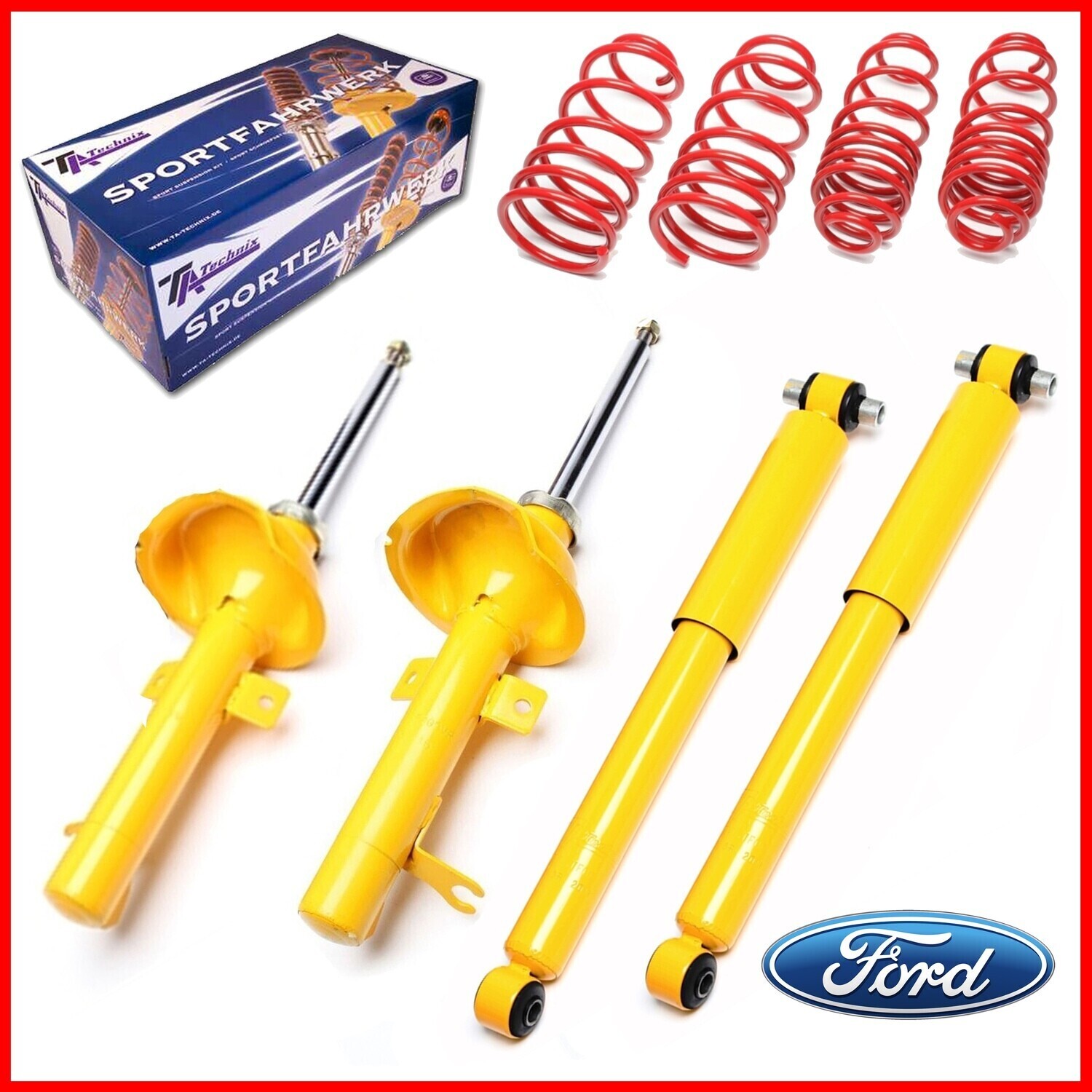 4 Sportska Amortizera + opruge Ford Focus DAW DBW DFW