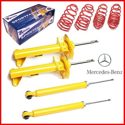 4 Sportska Amortizera + federi Mercedes Benz Klasa C S204