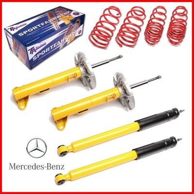 Sportski Amortizeri + 4 opruge Mercedes Benz Klase C W203