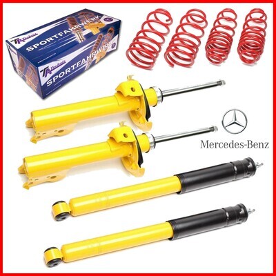 4 Sportska Amortizera + federi Mercedes Benz Klase A W169