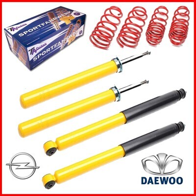 Sportski set 4 amortizera + federi Opel Astra F T92 od 1991 Sportski set 4 amortizera + federi Opel Astra F T92 od 1991