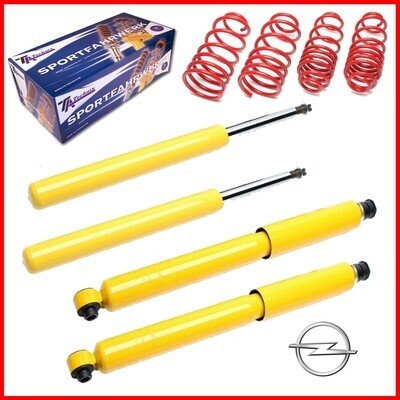 4 Sportska Amortizera + opruge Opel Calibra A od 1990 do 1997 4 Sportska Amortizera + opruge Opel Calibra A od 1990 do 1997