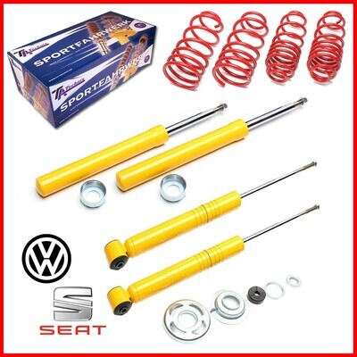 Sportski Amortizeri + 4 federa VW Golf I 17 / Jetta I 17