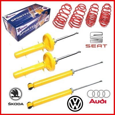 4 Sportska Amortizera + federi VW Golf 4 / Bora Variant 1J