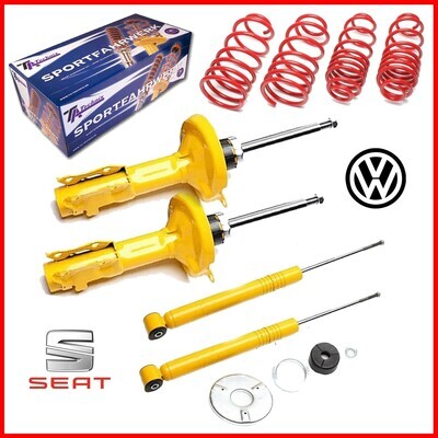 4 Sportska Amortizera + federi VW Golf 2 19E Jetta 2 19E