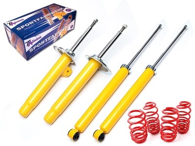 4 Sportska Amortizera + opruge VW Eos 1F od 2006 -50/-40 mm