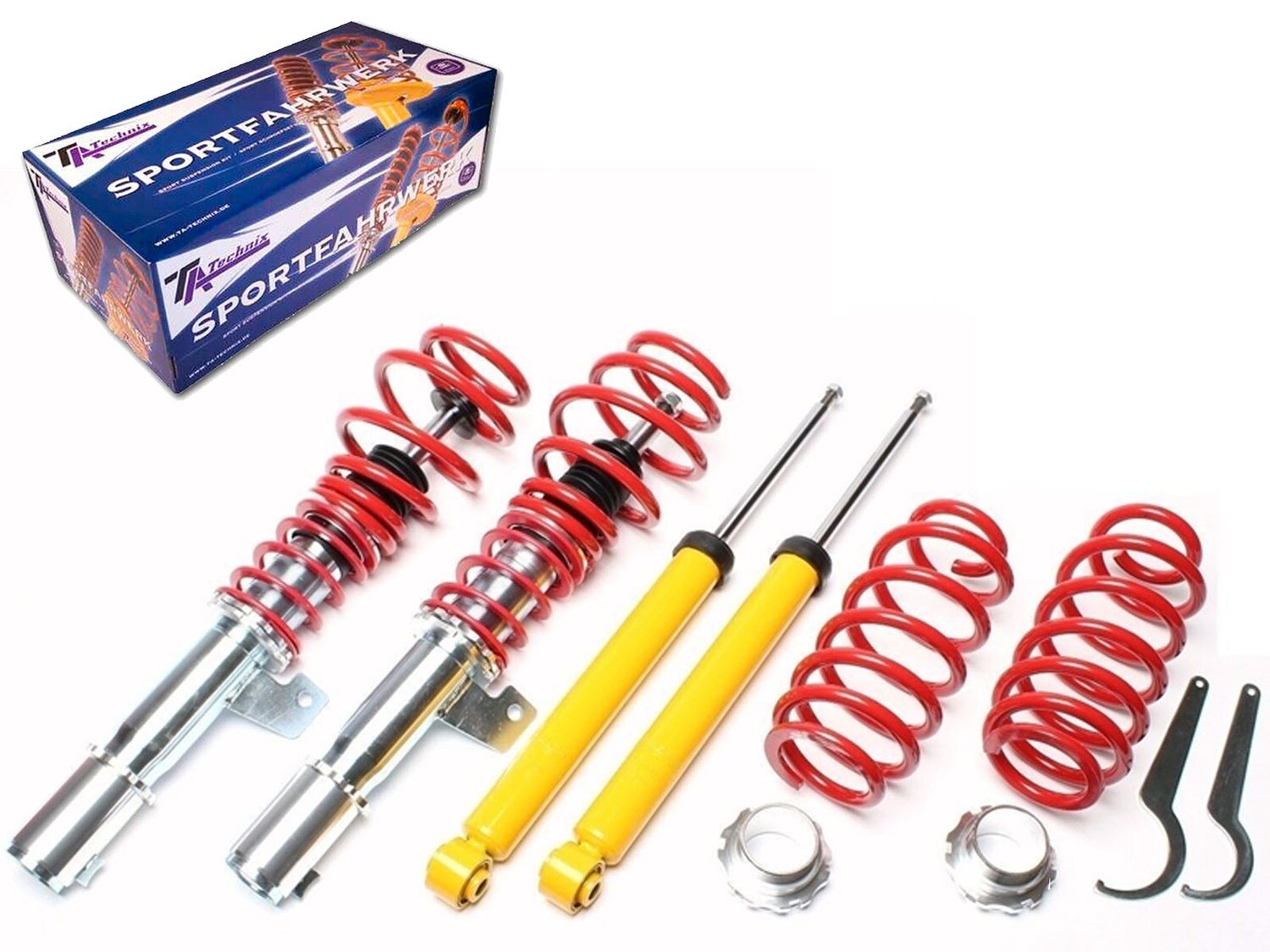 4 Amortizera Gewinde Seat Leon Cupra R 1P od 2005 do 2012