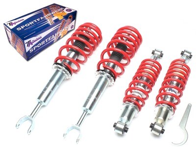 4 Amortizera Gewinde Audi A4 Quattro limuzina 8D, B5 od 1995 do 2001 4 Amortizera Gewinde Audi A4 Quattro limuzina 8D, B5 od 1995 do 2001