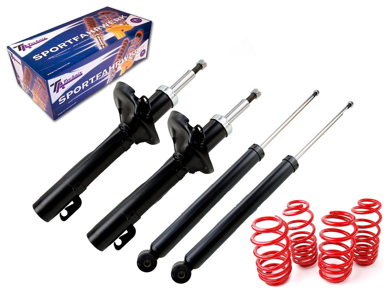 4 Sportska Amortizera + federi Volvo S60 R -45/-25 mm