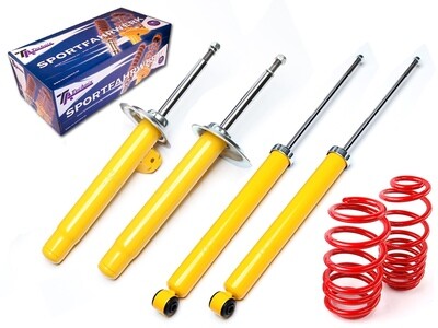 Sportski Amortizeri + 4 federa Renault Clio B / C57 -70/- mm Sportski Amortizeri + 4 federa Renault Clio B / C57 -70/- mm