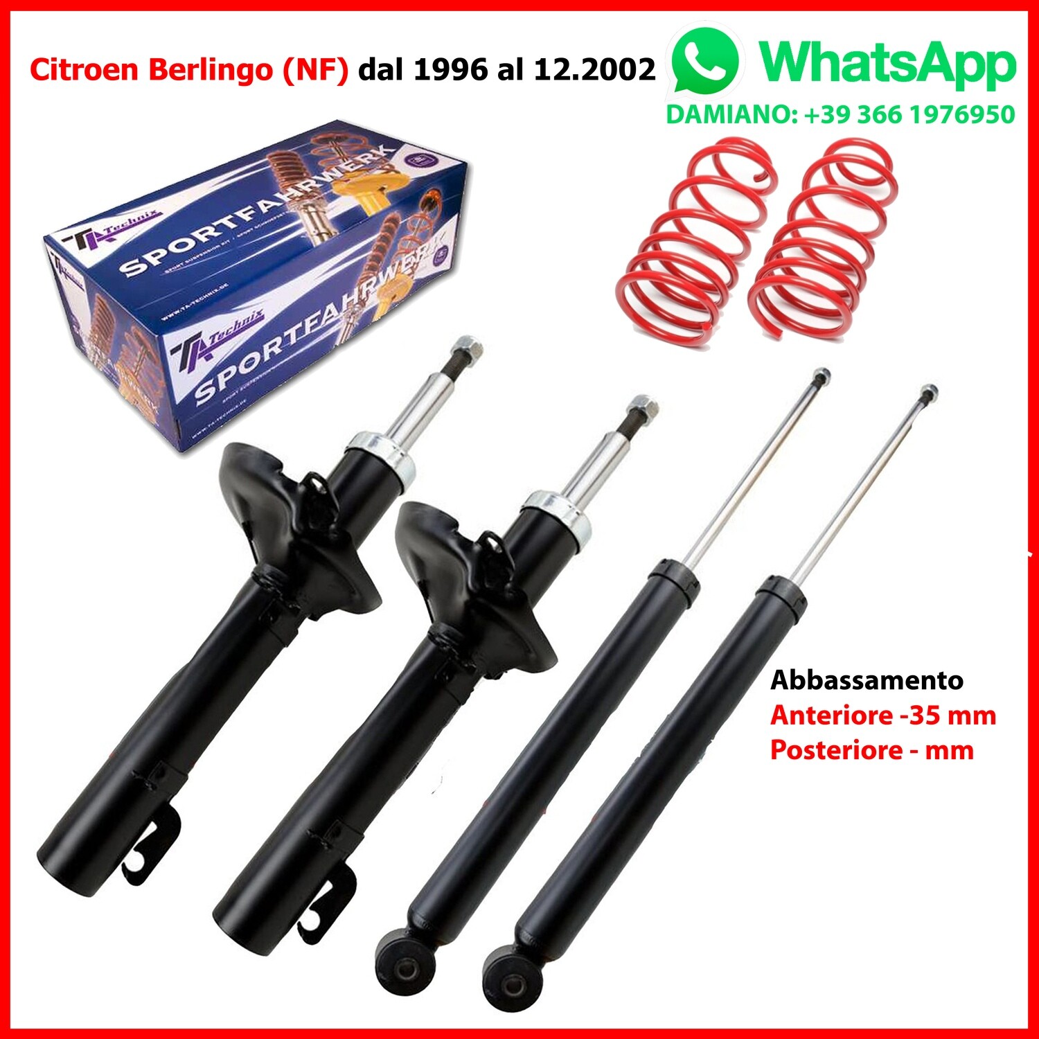 ASSETTO SPORTIVO Citroen Berlingo MF II B9 7