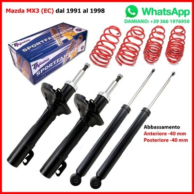 ASSETTO SPORTIVO Mazda MX3 EC MX-5 NA MX6 GE ASSETTO SPORTIVO Mazda MX3 EC MX-5 NA MX6 GE