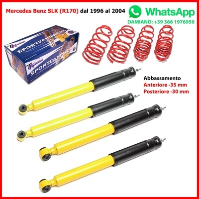 ASSETTO SPORTIVO Mercedes SLK R170 R171 / SL R129 ASSETTO SPORTIVO Mercedes SLK R170 R171 / SL R129