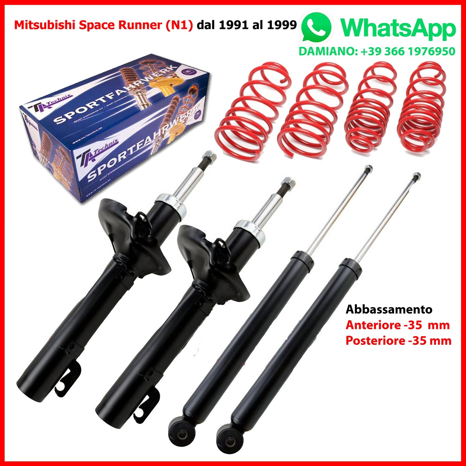 ASSETTO SPORTIVO Mitsubishi Space Runner N1
