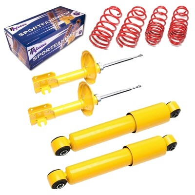 Sportski  SET Amortizera + 4 Opruge Fiat Punto 176 1.1l - 1.2 8V