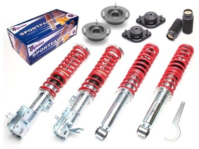 4 Amortizera Gewinde Volvo S40 I V / V40 karavan V + Šolje