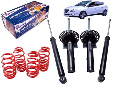 4 Sportska Amortizera + opruge Lancia Delta 844​ ​od 2008 ​do 2014