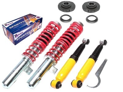 4 Amortizera Gewinde Peugeot 206 2A/C 2E/K 2D 3TE + Šolje