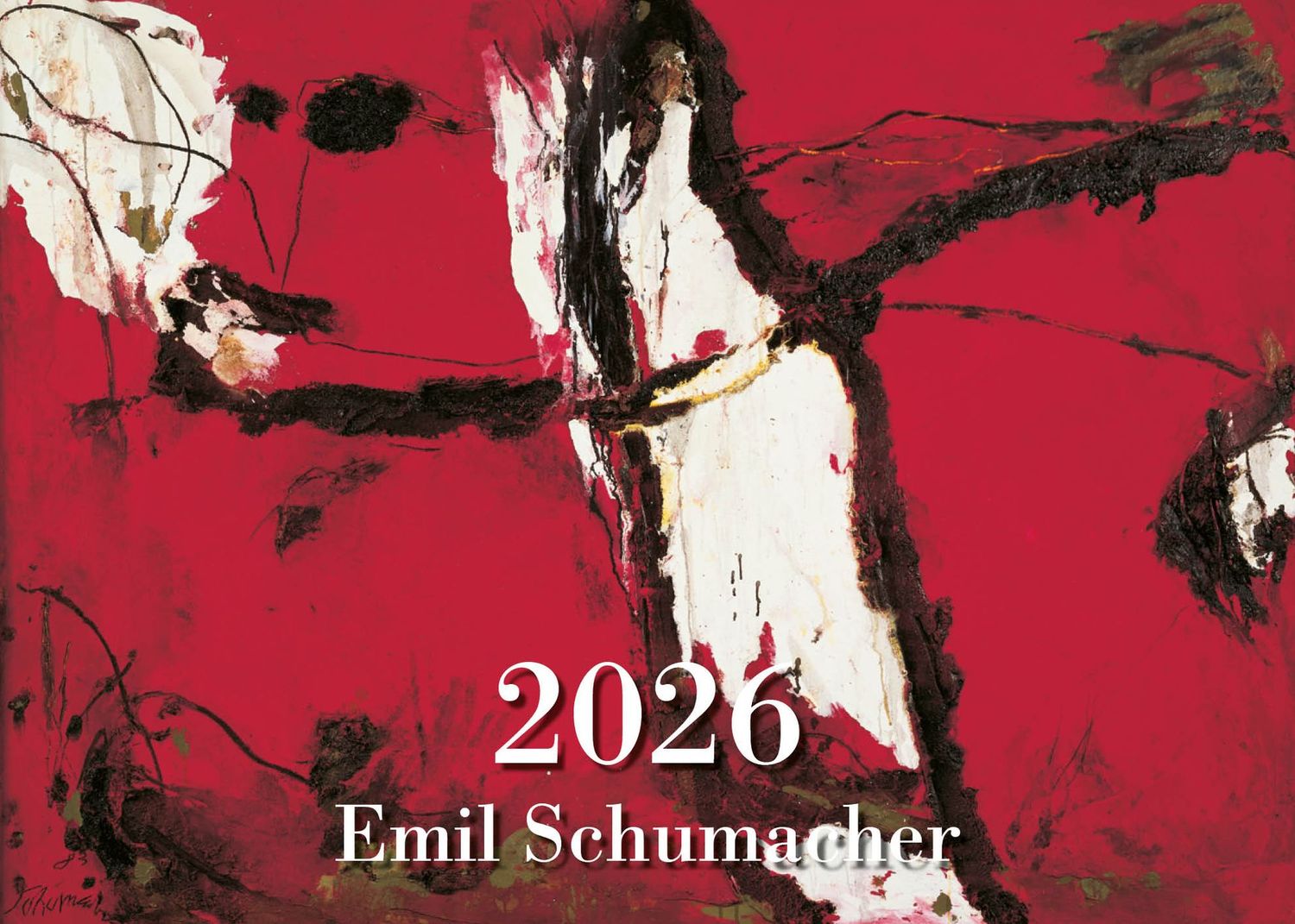 Kunstkalender Emil Schumacher 2026